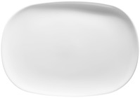 Servierplatte Ashley; 34x24 cm (LxB); weiß; rechteckig; 6 Stk/Pck