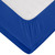 Spannbetttuch Jersey; 180-200x190-200 cm (BxL); kobaltblau