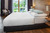 Bettbezug Antila Seersucker; 135x200 cm (BxL); weiß