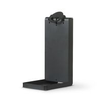SpacePole TabPrint - For small printers - BLACK W112 x D165 x H125 - Black Tablet Security Enclosures