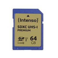 SDXC-Card 64GB, Premium, Class 10, U1, UHS-I