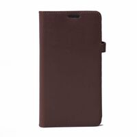 Mobile Phone Case 16.3 Cm , (6.4") Folio Brown ,