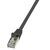 0.5m Cat.5e F/UTP RJ45 networking cable Black Cat5e F/UTP (FTP)