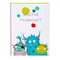 Freundebuch Monster, 15x21cm GOLDBUCH 43 130