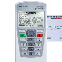 mobiles Chipkartenlesegerät VML-GK2 (1+) weiß/silber Zemo (1 Stück) bei  Mercateo günstig kaufen