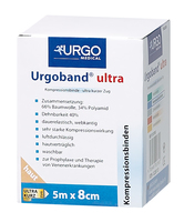 Urgoband ultra Binden mit ultra kurzem Zug Urgo 5 m x 8 cm (1 Stück), Detailansicht