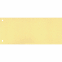 Trennstreifen 10,5x24cm VE=100 Stück gelb