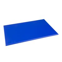 Hygiplas Standard High Density Blue Chopping Board for Raw Fish - 45x30cm