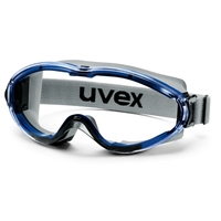 Lunettes de protection panoramiques uvex ultrasonic gris/bleu