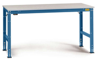 ESD-Arbeitstisch UNIVERSAL Standard Grundtisch mit Kunststoffplatte, BxTxH = 1750 x 1000 x 766-876 mm | LUK4096.5007