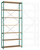 Breitfach-Steckregal Grundregal mit 7 Holzverbundböden, HxBxT = 3000 x 1280 x 600 mm | RPK1628.0001
