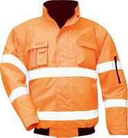 Warnpilotenjacke Tom, Gr. S, orange