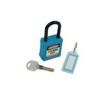 Non conductive nylon safety lockout padlocks