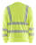 High Vis Sweatshirt 3562 gelb - Rückseite