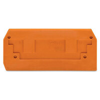 WAGO 284-328 2.5mm End Plate Orange