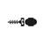 CELO 946EXPIFB Taco brida rápido InsertFIX cabeza grande color negro (Envase 125 ud)