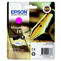 Epson 16 Tinte magenta für Workforce WF 2010, 2510, 2520, 2530, 2540