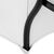 Pokrowiec elastyczny uniwersalny na stół prostokątny 180 x 74 cm biały