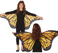 Alas de Mariposa Monarca 110x50 cm Universal Niños