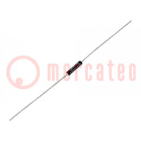 Resistor: wire-wound; THT; 10mΩ; 2W; ±1%; Ø2.4x10.6mm; -55÷275°C