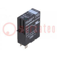 Relay: solid state; Ucntrl: 90÷140VAC; 5A; 24÷280VAC; socket