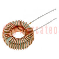 Inductor: wire; THT; 47uH; 10mΩ; 3A