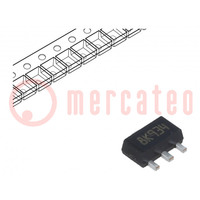 IC: stabilisateur de tension; linéaire,non réglable; 12V; 0,1A