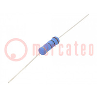 Resistor: metal oxide; 100Ω; 3W; ±5%; Ø5.5x16mm; -55÷155°C