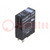 Relay: solid state; Ucntrl: 90÷140VAC; 5A; 24÷280VAC; socket