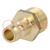 Quick connection coupling; max.15bar; Thread: M14x1,5; -20÷200°C
