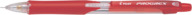Druckbleistift Progrex, umweltfreundlich, nachfüllbar, Härtegrad HB, 0.5mm, Rot
