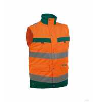 Dassy Warnschutzweste Bilbao Gr. S orange/grün
