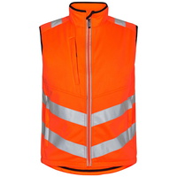 ENGEL Warnschutz Softshell Weste Safety 5156-237 Gr. L orange