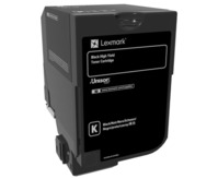 Lexmark Tonerkassette CX725 Schwarz mit hoher Kapazität Bild 1