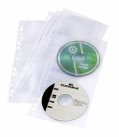 DURABLE 528219 POCHETTES CD/DVD POUR ALBUM CD/DVD 20