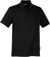 Poloshirt zwart maat 2XL