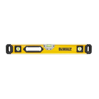 DeWALT DWHT0-43224 niveau 0,6 m Noir, Jaune