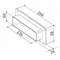 FABER S.p.A. 112.0157.297 Bauteil & Zubehör für Dunstabzugshauben