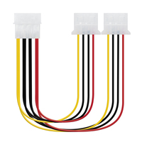 Nanocable CABLE ALIMENTACION MOLEX 5.25"/M-2x5.25"/H 20CM