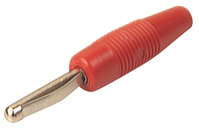 Hirschmann VON 20 wire connector 4 mm Pin Red