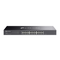 TP-Link Omada DS1024G commutateur réseau Non-géré Gigabit Ethernet (10/100/1000) 1U Noir
