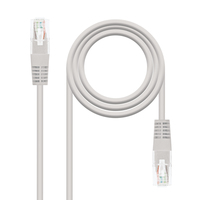 Nanocable Cable de Red Latiguillo RJ45 Cat.6 UTP AWG24, 25 cm