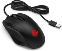 HP OMEN Mouse 400 ratón mano derecha USB tipo A Óptico 5000 DPI
