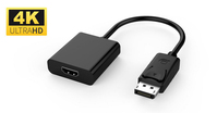 Microconnect DPHDMI3 video cable adapter 0.15 m DisplayPort HDMI Black