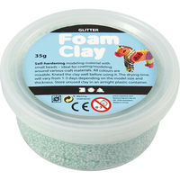Creativ Company Foam Clay Modellierton 35 g Grün
