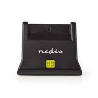 Nedis CRDRU2SM3BK lecteur de carte mémoire USB 2.0 Noir
