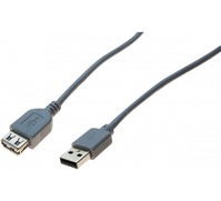 EXC 532509 USB Kabel 3 m USB 2.0 USB A Grau