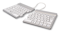R-Go Tools RGOSBPTWLWH tastiera Universale Bluetooth QWERTY Portoghese Bianco