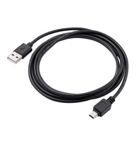 Akyga AK-USB-03 USB cable 1.8 m USB 2.0 USB A Mini-USB B Black
