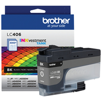Brother LC406BKS ink cartridge 1 pc(s) Original Standard Yield Black